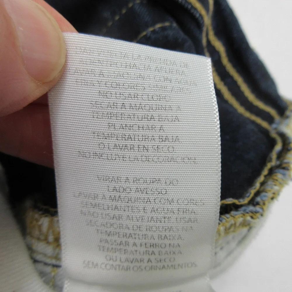 Armani Exchange Men's Jeans Size 32 Short Blue Denim Straight Leg Made in USA